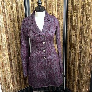 Free People Brocade Coat